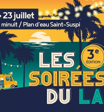 Les Soirées du Lac 2025 Miramas affiche
