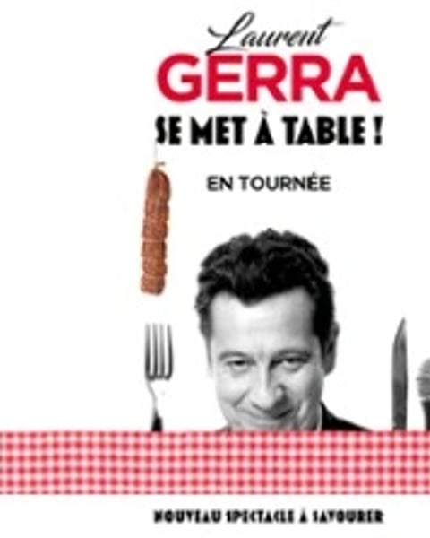 Laurent Gerra se met à table