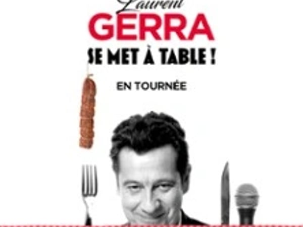 Laurent Gerra se met à table