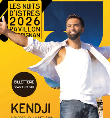 Kendji Girac au festival Les Nuits d'Istres 2026