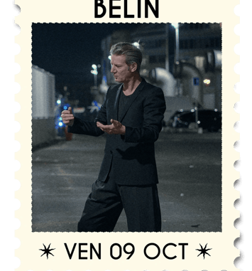 Concert Bertrand Belin pour Fiesta des Suds 2026