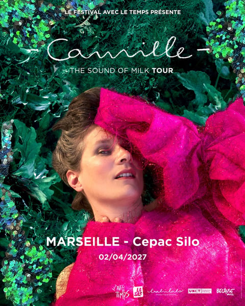 Affiche Camille pour le Festival Avec le Temps 2027