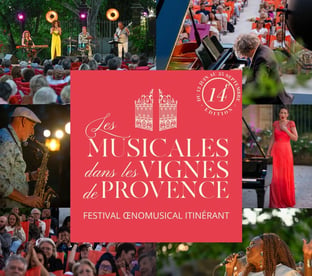 Les Musicales dans les Vignes de Provence 2026 affiche