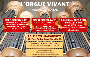 L'Orgue Vivant, Festival de Printemps