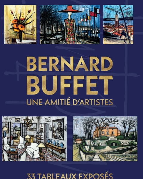 Bernard Buffet, Amitiés d'artistes