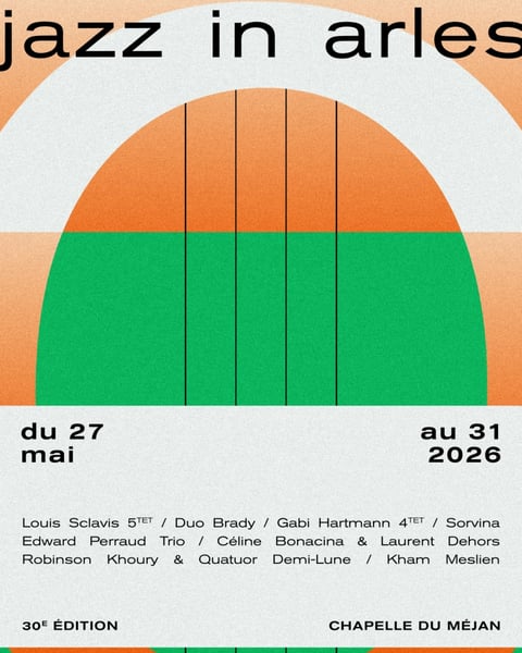 Jazz in Arles 2026 affiche