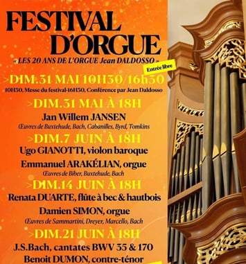 Festival d'orgue de Bouc-Bel-Air