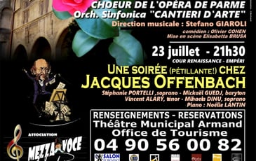 Une soirée (pétillante !) chez Jacques Offenbach