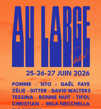 Au Large Festival 2026 affiche