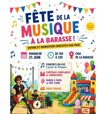 Concerts live à la CMA de la Barasse