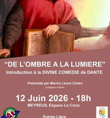 De l'ombre à la lumière ! Introduction à la Divine Comédie de Dante.