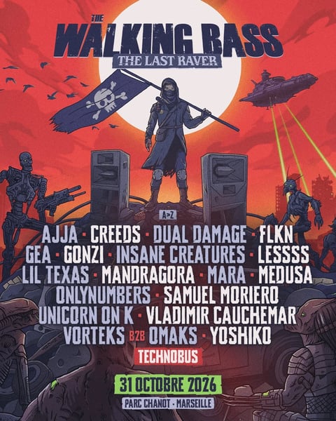 The Walking Bass Festival 2026 affiche