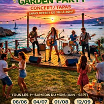Garden Party au bord de l'étang de Berre
