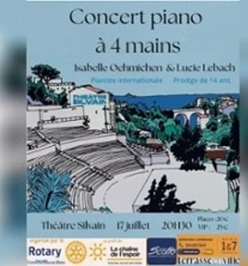 Concert piano à quatre mains
