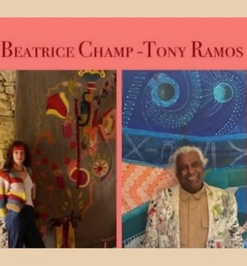 Exposition : Béatrice Champ et Tony Ramos