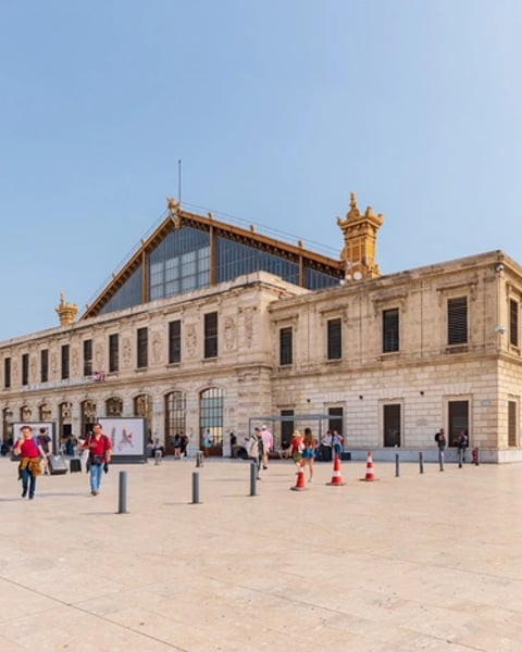Visite guidée historique et architecturale de la gare de Marseille-St-Charles