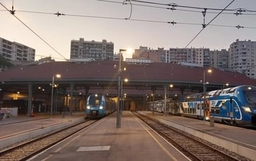 Visite commentée de la rotonde ferroviaire Pautrier et des trains régionaux Inter-métropoles.