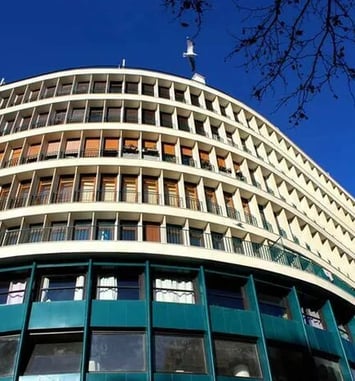 Le Building Canebière de René Egger, Fernand Pouillon et Jean-Louis Sourdeau