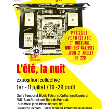 L'été, la nuit - exposition collective