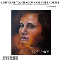 Présence et exposition de peintures de Naïke Diz