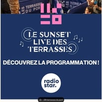 Sunset Live aux Terrasses du Port