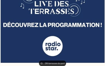 Sunset Live aux Terrasses du Port