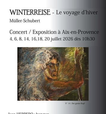 Winterreise (Le voyage d'hiver) de Franz Schubert
