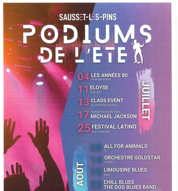 Podiums de l'été