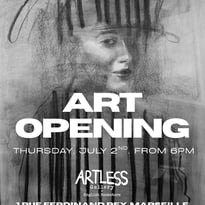 Exposition de dessins au fusain de Ron Combs