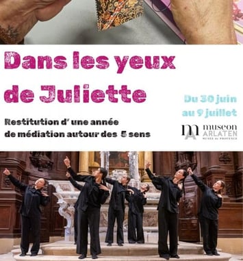 Dans les yeux de Juliette : Restitution d'une année de médiation autour des 5 sens