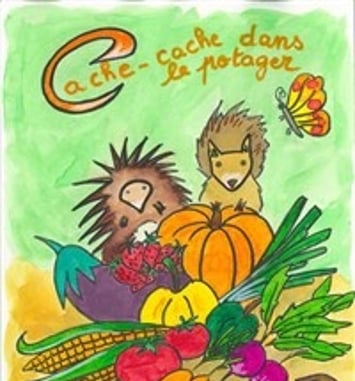 Cache-cache dans le potager