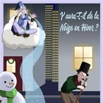 Y aura-t-il de la neige en hiver ?