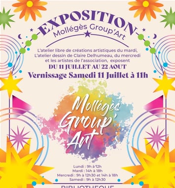 Exposition Mollégès Group'art