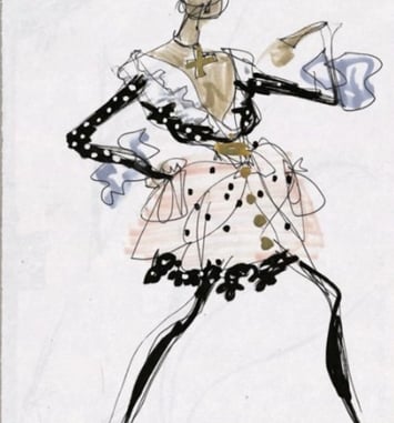 Christian Lacroix et Dessins, Gribouillages et Graffitis
