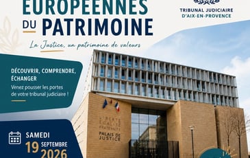 Visite commentée du tribunal judiciaire d'Aix-en-Provence