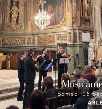 Concert de l’Ensemble Musicâme France à Arles
