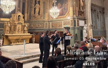 Concert de l’Ensemble Musicâme France à Arles