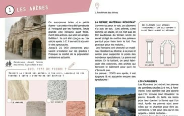 Carnet de balade urbaine "Arles, architecture et matériaux"