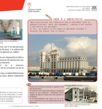 Carnet de balade urbaine "Le patrimoine industriel de la Joliette"