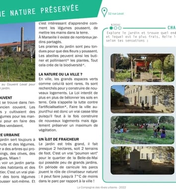 Carnet de balade "Marseille, la nature en centre-ville"