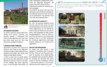 Carnet de balade "Marseille, la nature en centre-ville"