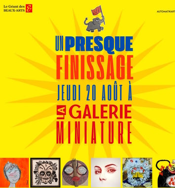 Un presque finissage
