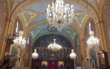Découverte de l'Eglise Saint Nicolas de Myre, Rite melkite catholique. Chrétiens d'Orient de rite byzantin.