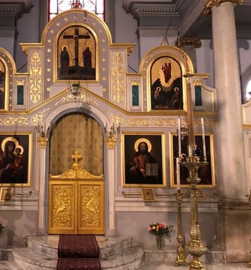 Découverte de l'Eglise de la Dormition