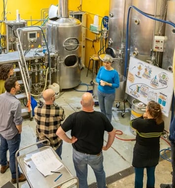 Visite de la brasserie artisanale Soiffe