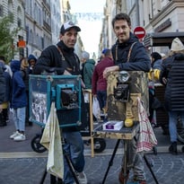Animation de photographie argentique ambulante