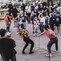 Performance du collectif Kay et DJ set