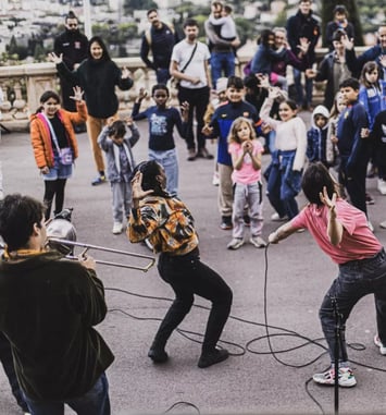 Performance du collectif Kay et DJ set
