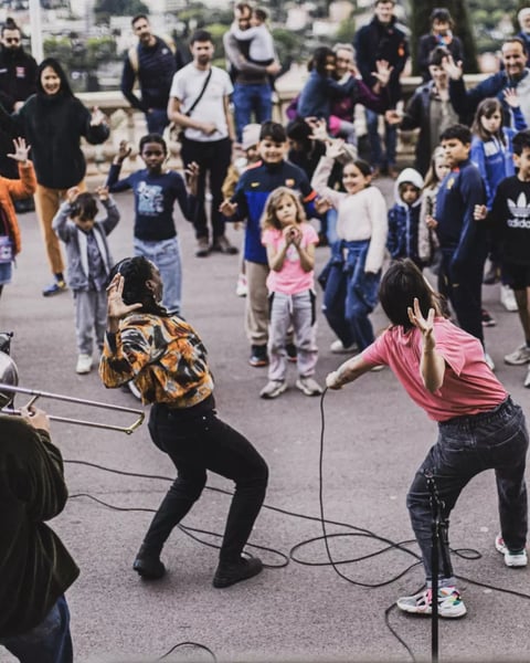 Performance du collectif Kay et DJ set