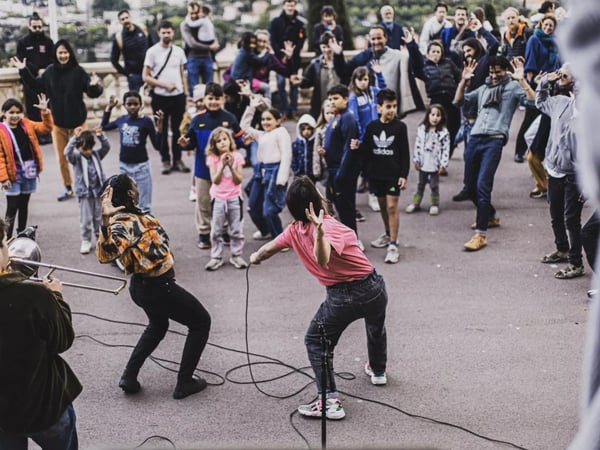 Performance du collectif Kay et DJ set